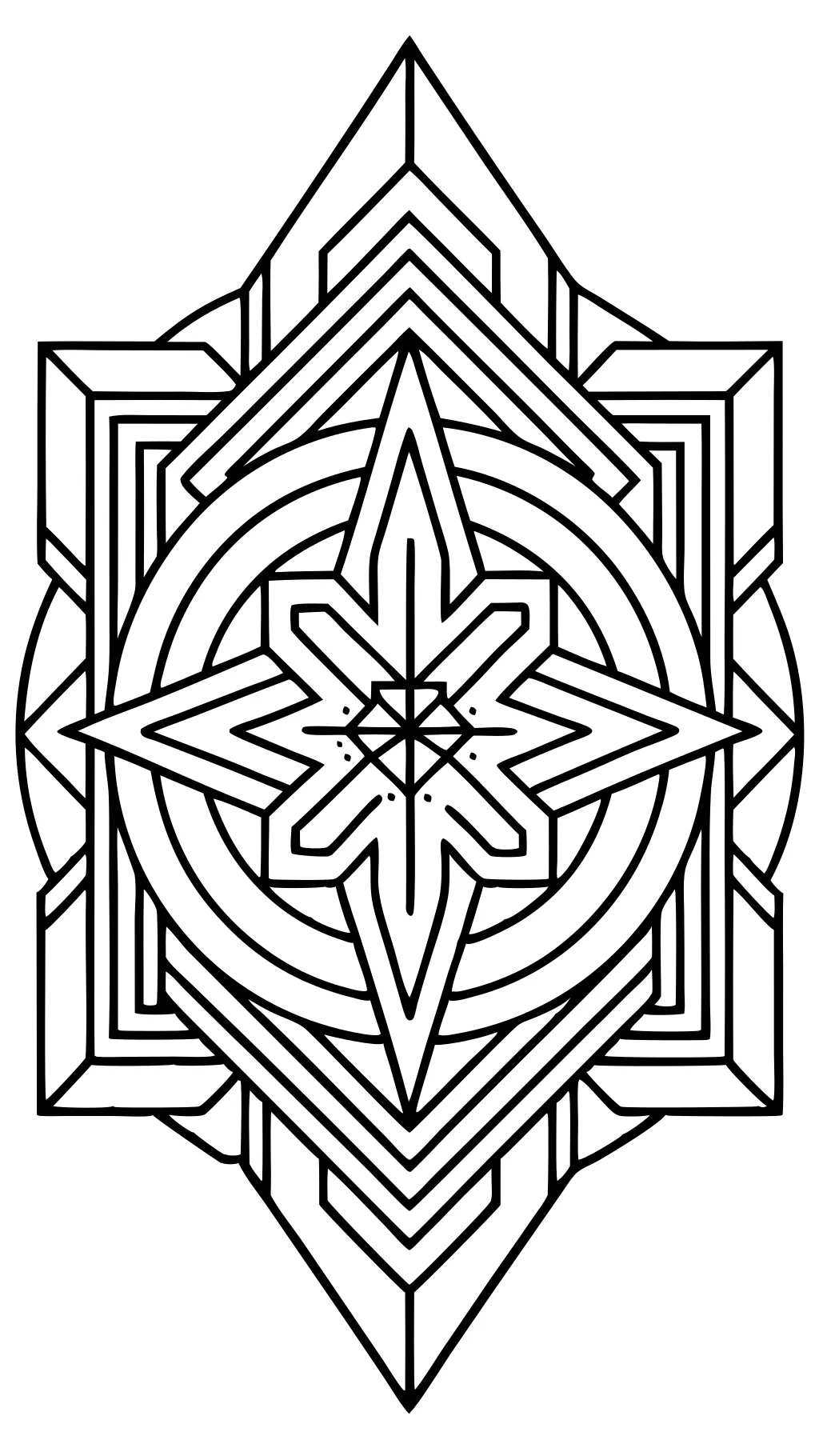 coloring pages illusions